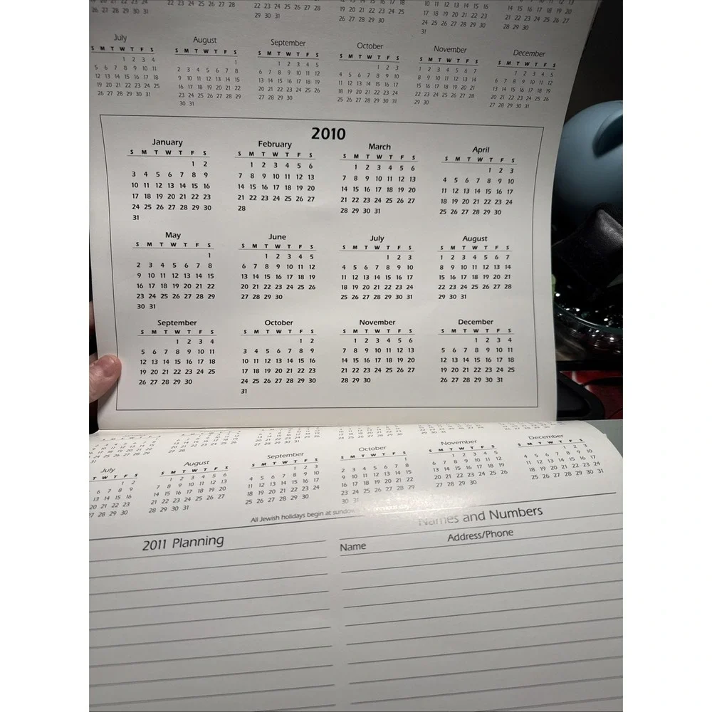 2010 Naruto Shippuden Calendar  Used